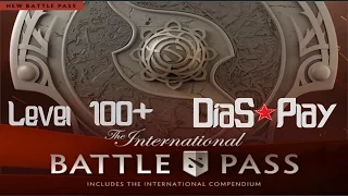 Dota 2 - The International 2016 Battle Pass Level 100+ ★ Открываю новый компендиум 100+ лвл