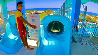 Free fall Water Slide at Dolusu Park Kemer