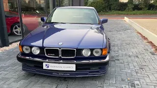 Alpina B12 5.0 E32 - Alpina Blue Metallic, 1990 - Oldenzaal Classics