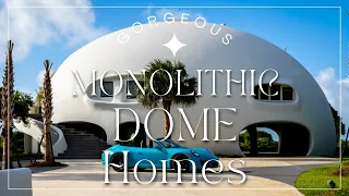 ▶ INCREDIBLE Monolithic Dome Homes