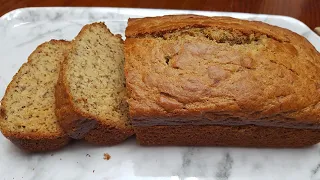 Pan de banana super facil de hacer y mega delicioso😋 sazonlatinoconlizz