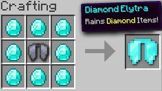 Minecraft, But You Can Craft Custom Elytra...