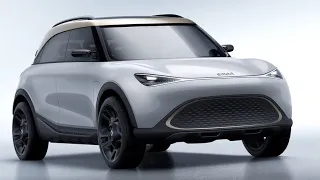 New Smart concept #1 2023 electric SUV revealed | A new-look Smart brand under part Geely ownership!