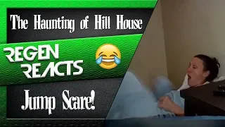 The Haunting of Hill House Scariest Moment Jump Scare Reaction