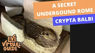 Crypta Balbi: a secret underground Rome
