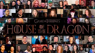 House Of The Dragon || Official Teaser || REACTION MASHUP || HBO Max
