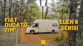 ELEN 6 SERİSİ 19.ÜRETİM FİAT DUCATO (17 METREKÜP) ASANSÖR YATAK!