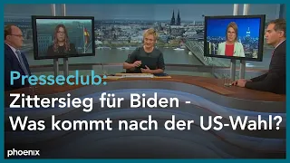 Presseclub: Zittersieg für Biden - Was kommt nach der US-Wahl?