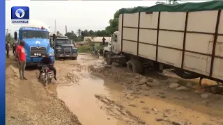 Road Users Frustrated By Slow Calabar-Itu Road Reconstruction + More | Eyewitness Reports