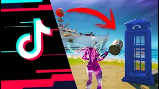 Probando 8 LIFE HACKS VIRALES de TIK TOK en Fortnite😳 (Galaxy!?)