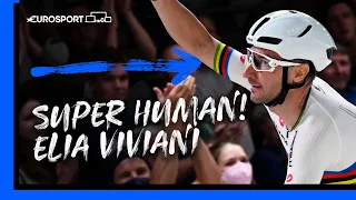 Elia Viviani wins Elimination Gold on same day as Road Race | 2022 European Championships
