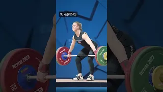 She easily Snatches 96 kg | Eyglo Sturludottir Icelandic #weightlifting