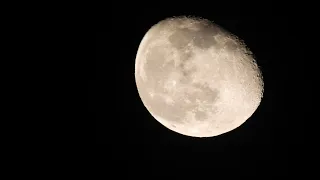 Moon 89 % illuminated in Waning Gibbous ! Saturday, December 30, 2023. Part 4 !