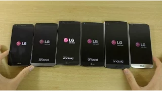 LG G5 vs LG V10 vs LG G4 vs LG G Flex 2 vs LG G3 vs LG G2 - Which is Fastest?