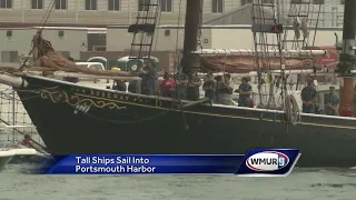 Tall ships sail into Portsmouth