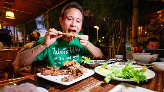 Famous FRIED CHICKEN!! 🍗 Mountain Lodge Tour + Dinner & Breakfast in Nan (น่าน), Thailand!