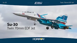 E-flite® Su-30 Twin 70mm EDF PNP & BNF Basic Jet