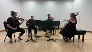 Brompton Quartet  - Fanny Mendelssohn String Quartet in Eb Major (III. Romance)