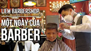 Liem Barbershop - A Barber's day Vlog