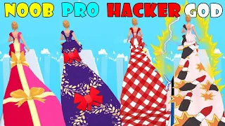 NOOB vs PRO vs HACKER vs GOD - Paint dress!