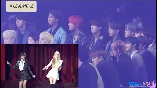 BTS reaction Lisa and Rose -L.O.V.E-