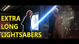 STAR WARS with ULTRA LONG LIGHTSABERS