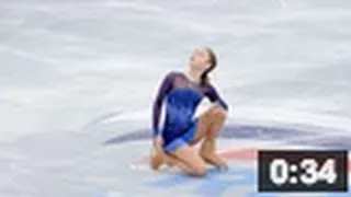 15 year old Russian Phenom Wins 2014 Winter Games Team Figures Skating Short Program