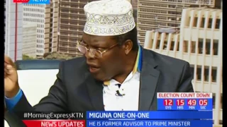 One-on-one with Nairobi Gubernatorial candidate Miguna Miguna