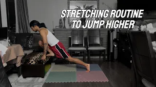 Full Body Stretching Routine To Jump Higher | 5'7 Dunker
