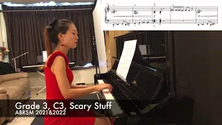 ABRSM Piano Grade 3, C3 (2021&2022), #Scary Stuff by Sarah Watts #英皇鋼琴三級考級 C3