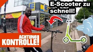 NICHT ZULÄSSIG! 🛴 E-Scooter kann bis 45 km/h fahren! |1/2| Kabel Eins | Achtung Kontrolle