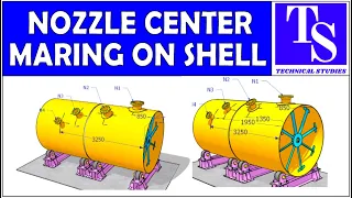 NOZZLE CENTER MARKING ON SHELL- TUTORIAL