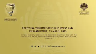 Committee on Public Works and Infrastructure, 15 March 2023