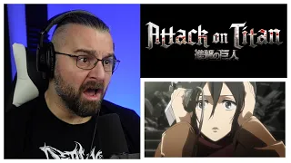 ATTACK ON TITAN 1X7 REACTION "Small blade: The struggle for Trost part 3"