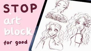 How to overcome an ART BLOCK (for good) 🙉