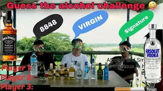 Guess the alcohol challenge | Tag your jadiya friends | #NJGVLOGS