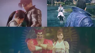 Mishima Family Couples are like #tekken #jin #xiaoyu #kazuya #jun #heihachi #kazumi #viral