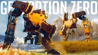Battling The Largest Robots in Generation Zero, The Giant Tanks  - Generation Zero Gameplay