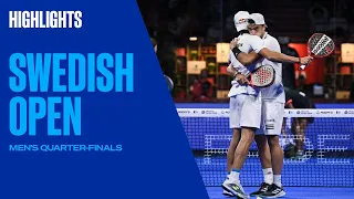 Highlights Quarter-Finals (Lebrón/Galán vs Yanguas/Nieto) Swedish Padel Open 2022