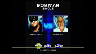 The Undertaker vs Pat Patterson Iron Man