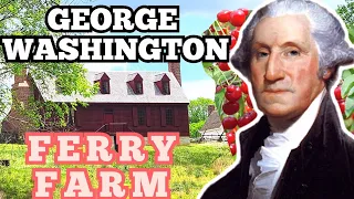 GEORGE WASHINGTON Boyhood FERRY FARM House CHERRY TREE Story