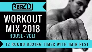 🔥 REPZ DJ - Workout Music / Motivation Mix / With Countdown Timer - House Mix Vol1 🔥