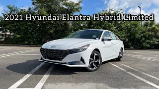 2021 Hyundai Elantra Hybrid - A Stylish 50 MPG Sedan