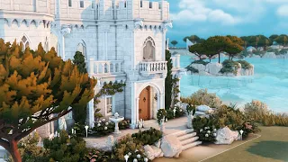 Small Island Castle / The Sims 4 / no cc / stop motion