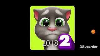 Evolução do My Talking Tom (2010-2022)