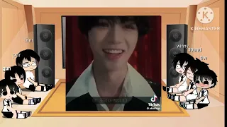 My school président react to por as beomgyu