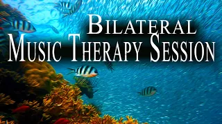 Deep Relaxation 🎧 Bilateral Music Therapy Session | Relieve Stress, Anxiety, PTSD, Insomnia | EMDR