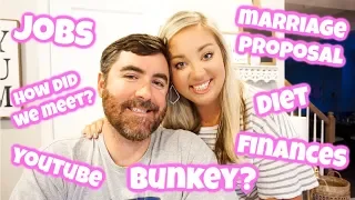 Q&A | JOBS, FINANCES, PROPOSAL & MORE | GET TO KNOW US | JESSICA O'DONOHUE