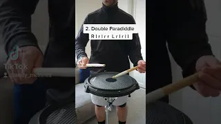 Paradiddle variation exercise ##drums #practicepad #snaredrum
