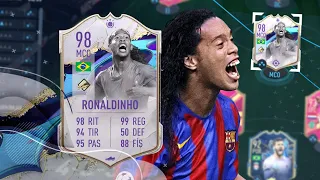 ¿ROTÍSIMO o ESTAFA? Ronaldinho 98 Cover Star Icon Review - FIFA 23 Ultimate Team